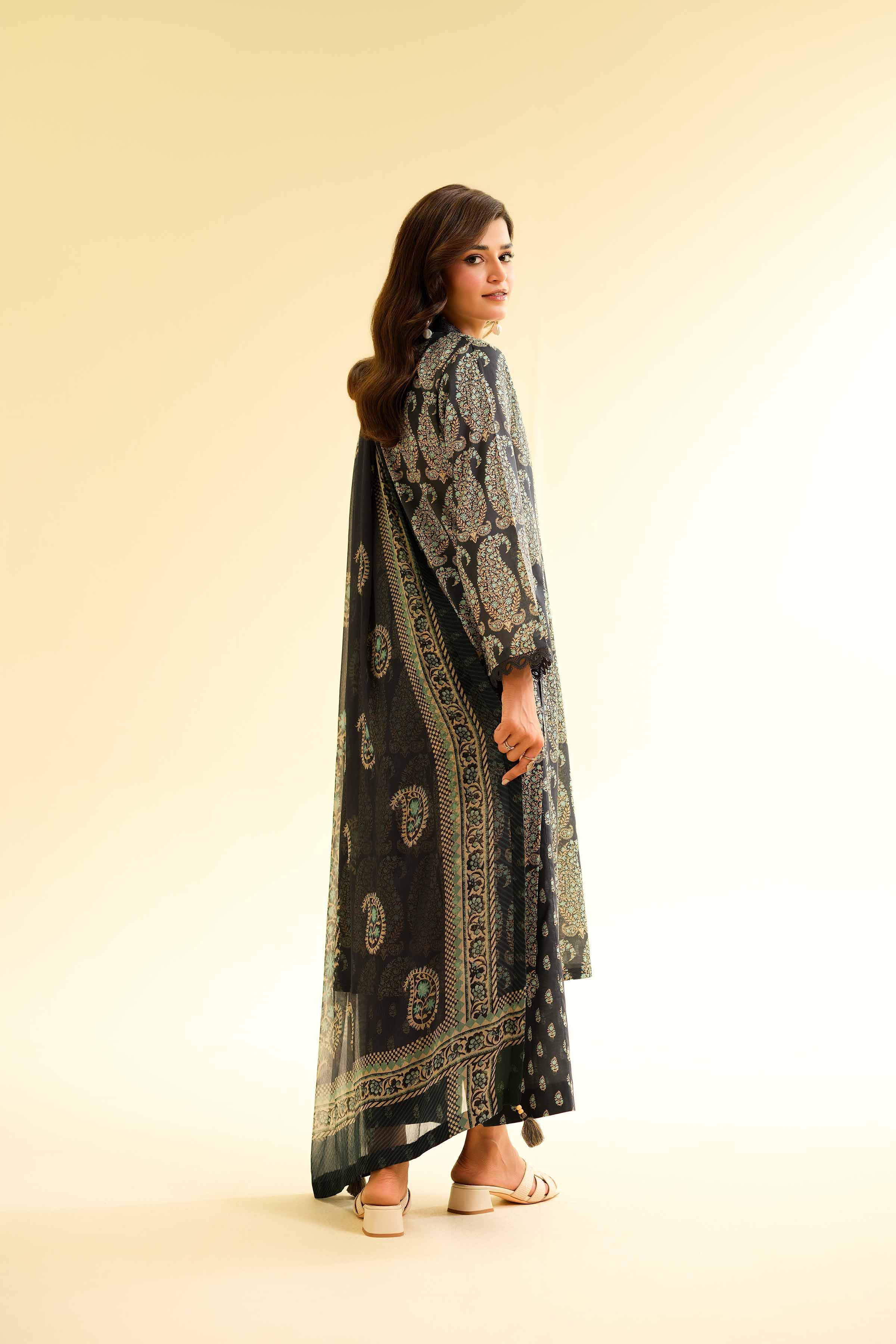 3 Piece - Printed Suit - 42501495