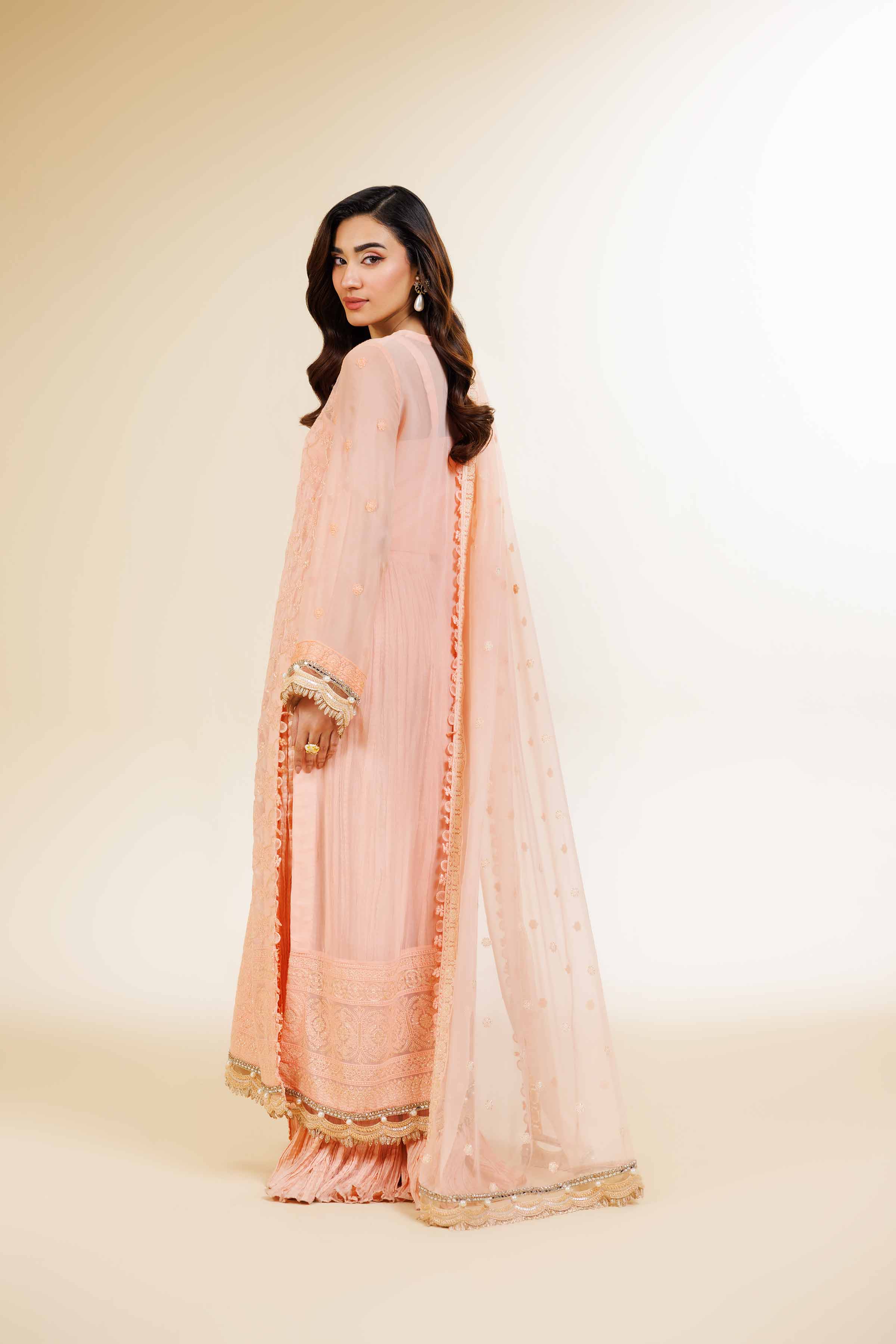 3 Piece - Dyed Embroidered Suit - 42501510