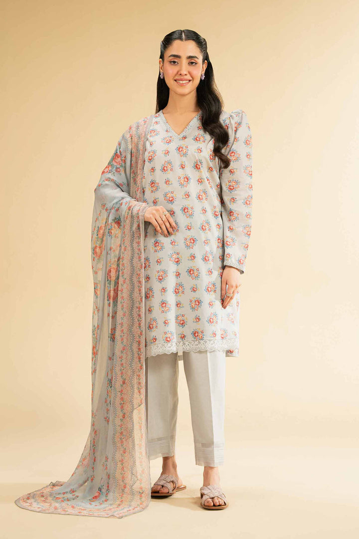 2 Piece - Digital Printed Embroidered Suit - 42501736 for Women - Unstitched Collection | Nishat | Shop Online