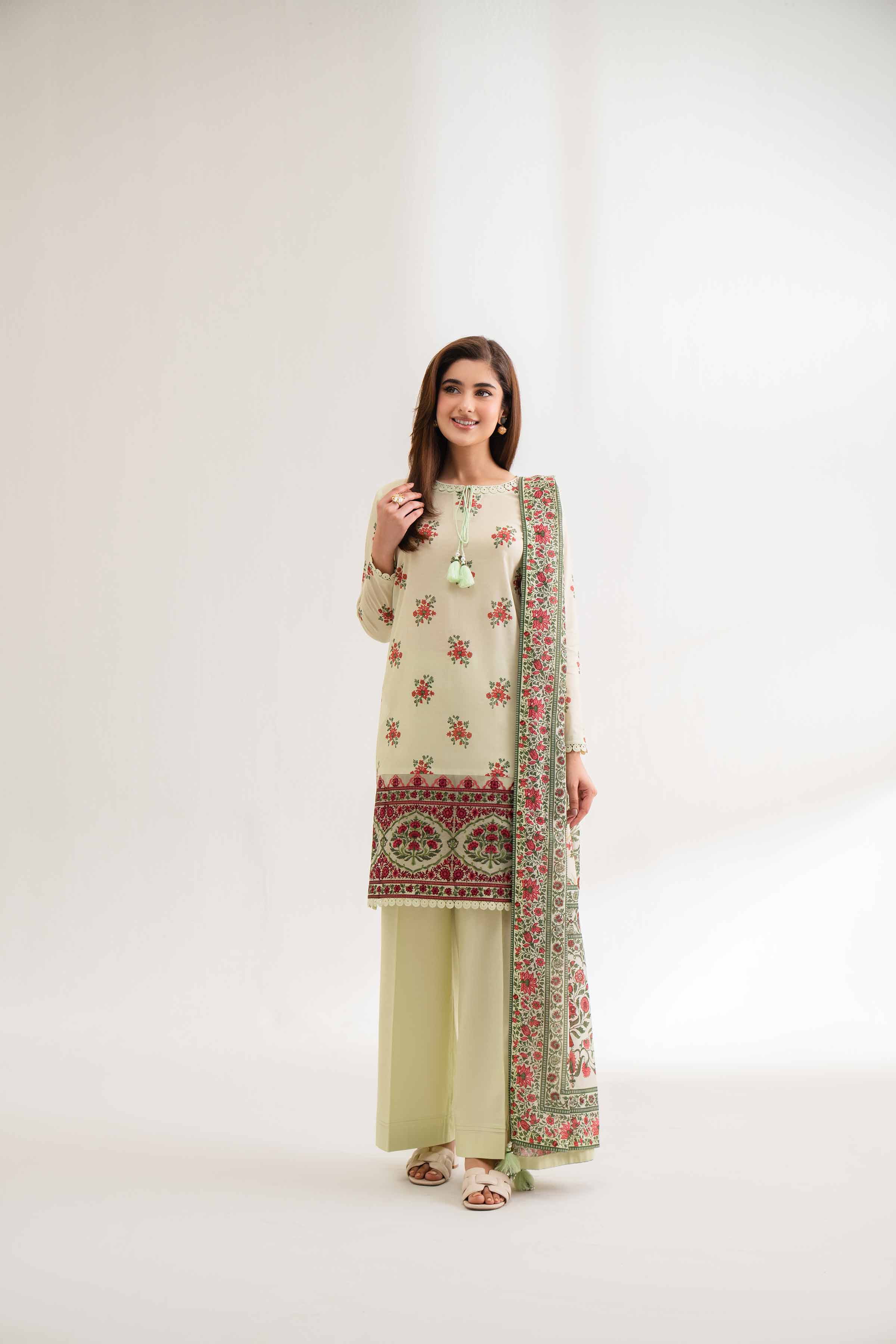 2 Piece - Digital Printed Embroidered Suit - 42501762 for Women - Unstitched Collection | Nishat | Shop Online