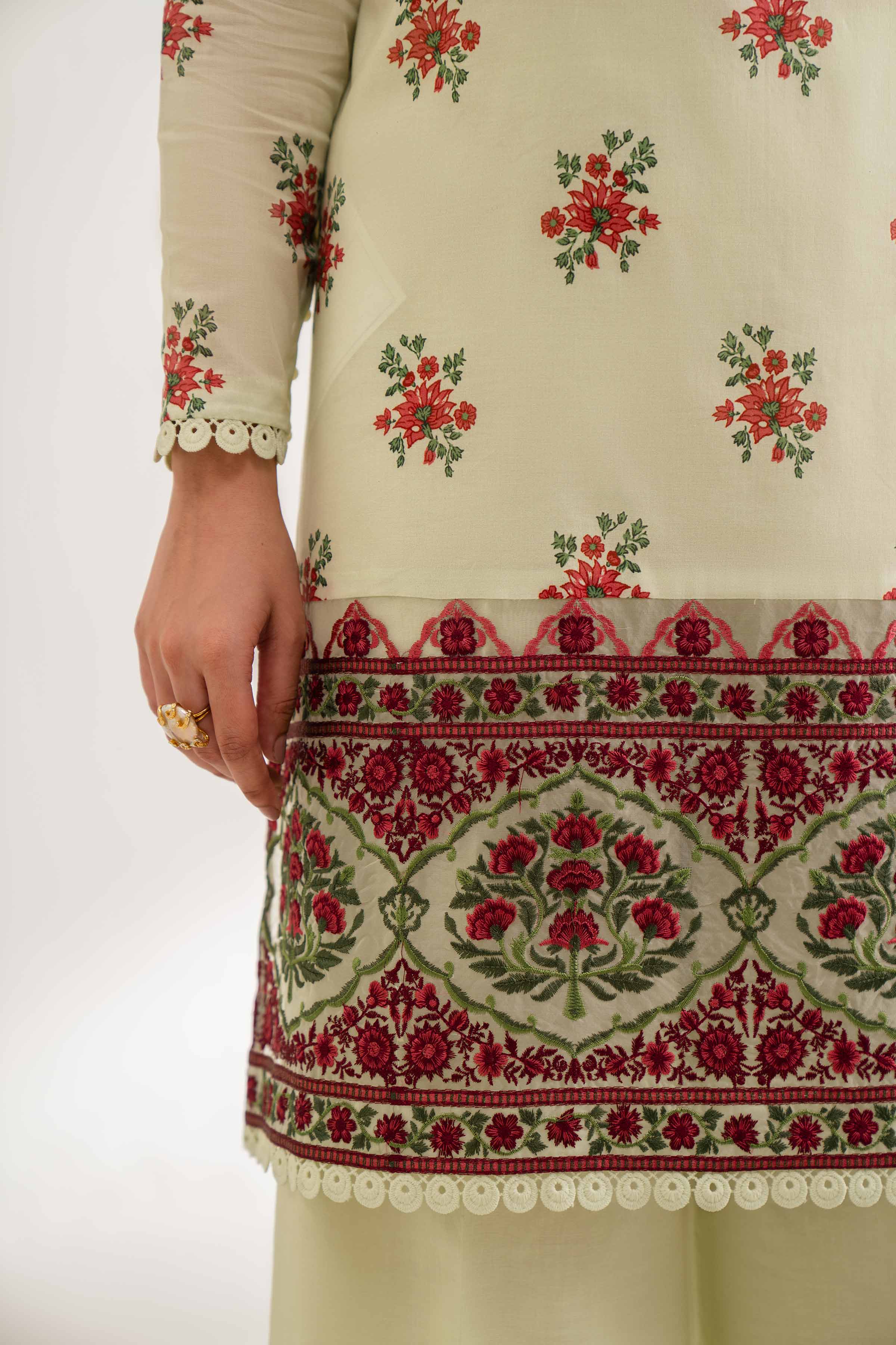 2 Piece - Digital Printed Embroidered Suit - 42501762 for Women - Unstitched Collection | Nishat | Shop Online