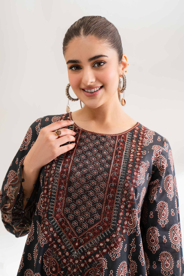 2 Piece - Digital Printed Embroidered Suit - 42501778 for Women - Unstitched Collection | Nishat | Shop Online