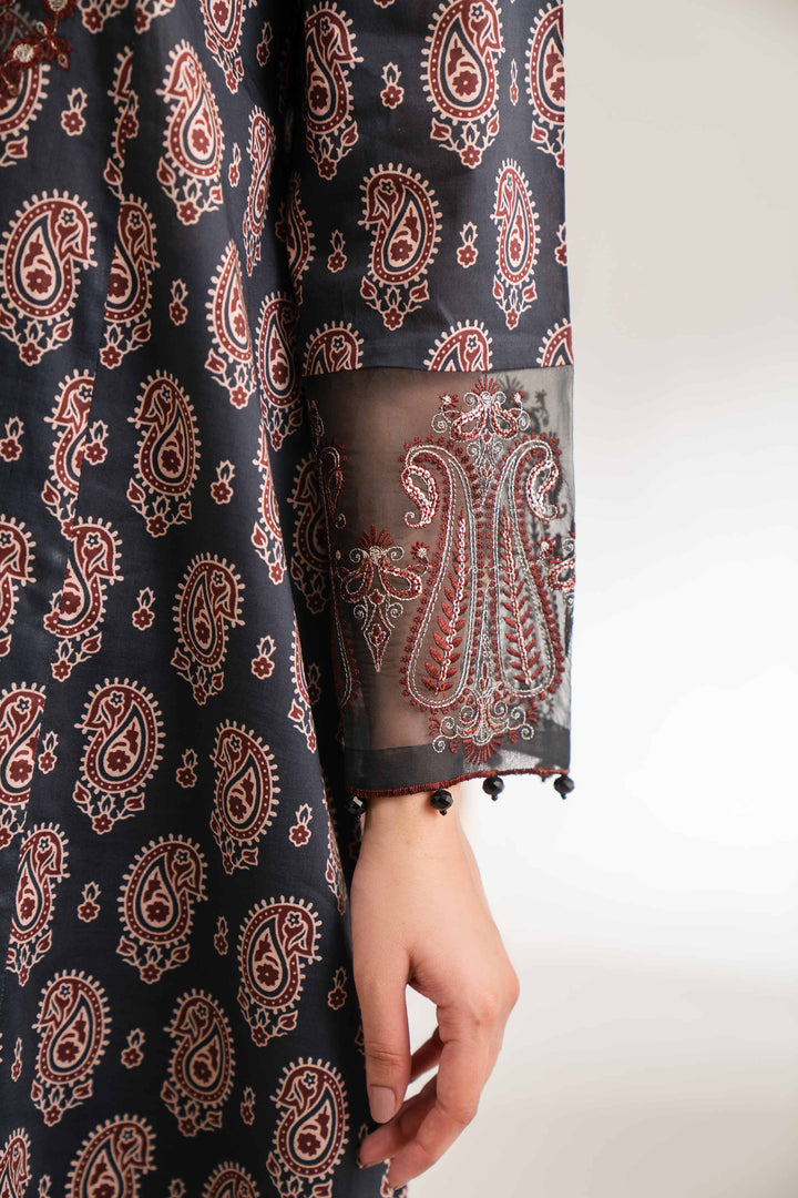2 Piece - Digital Printed Embroidered Suit - 42501778 for Women - Unstitched Collection | Nishat | Shop Online