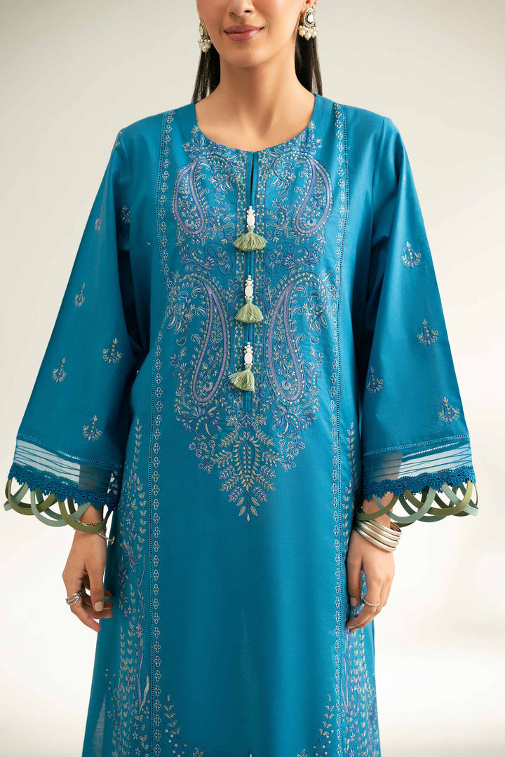 3 Piece - Digital Printed Embroidered Suit - 42501838 for Women - Unstitched Collection | Nishat | Shop Online