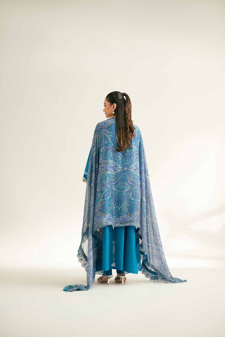 3 Piece - Digital Printed Embroidered Suit - 42501838 for Women - Unstitched Collection | Nishat | Shop Online