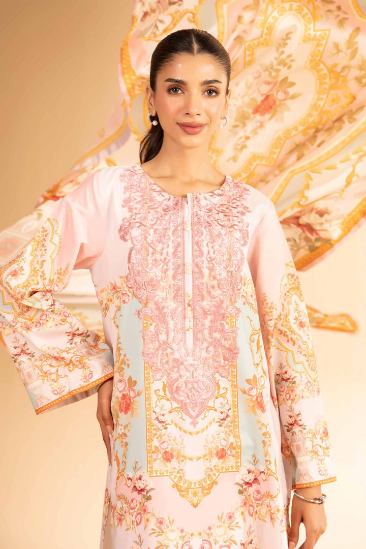 3 Piece - Digital Printed Embroidered Suit - 42501846 for Women - Unstitched Collection | Nishat | Shop Online