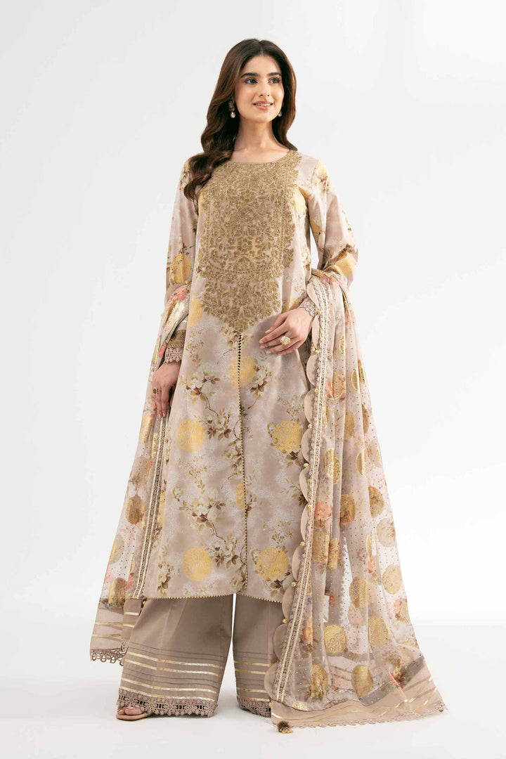 3 Piece - Digital Printed Embroidered Suit - 42501866 for Women - Unstitched Collection | Nishat | Shop Online