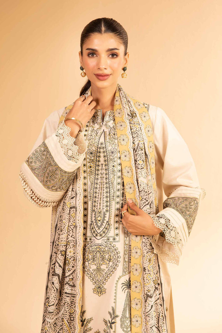 3 Piece - Digital Printed Embroidered Suit - 42501879 for Women - Unstitched Collection | Nishat | Shop Online