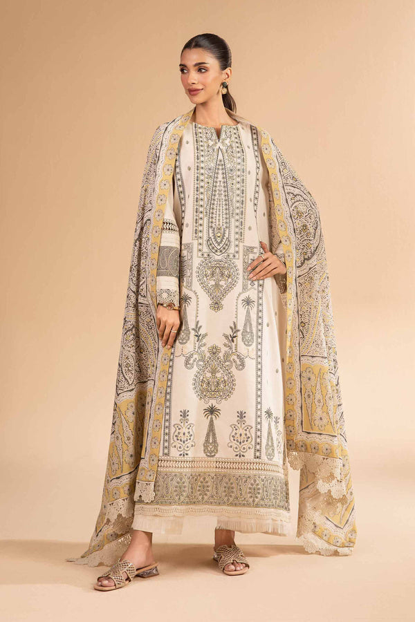 3 Piece - Digital Printed Embroidered Suit - 42501879 for Women - Unstitched Collection | Nishat | Shop Online