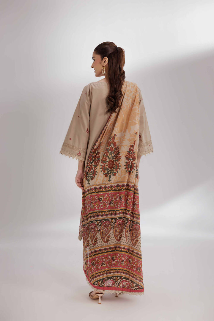 3 Piece - Digital Printed Embroidered Suit - 42501881 for Women - Unstitched Collection | Nishat | Shop Online
