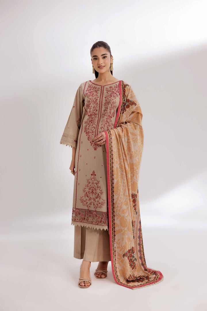 3 Piece - Digital Printed Embroidered Suit - 42501881 for Women - Unstitched Collection | Nishat | Shop Online