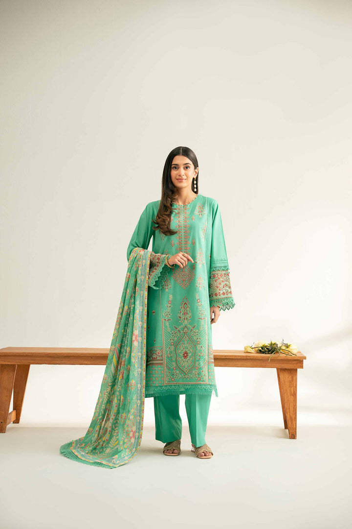 3 Piece - Digital Printed Embroidered Suit - 42501885 for Women - Unstitched Collection | Nishat | Shop Online