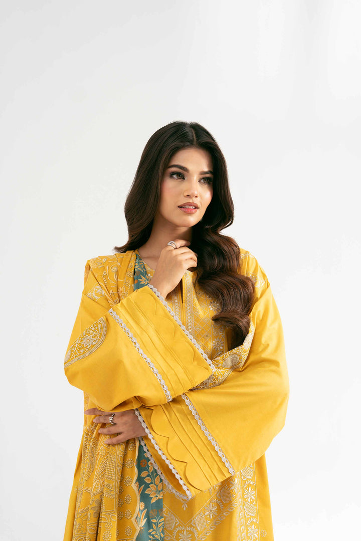 3 Piece - Digital Printed Embroidered Suit - 42501886 for Women - Unstitched Collection | Nishat | Shop Online