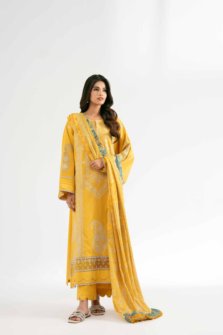 3 Piece - Digital Printed Embroidered Suit - 42501886 for Women - Unstitched Collection | Nishat | Shop Online