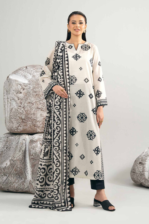 2 Piece - Digital Printed Suit - 42502006 for Women - Unstitched Collection | Nishat | Shop Online