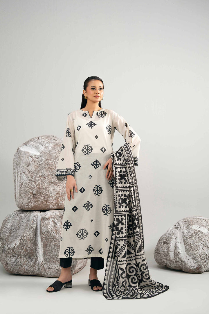 2 Piece - Digital Printed Suit - 42502006 for Women - Unstitched Collection | Nishat | Shop Online