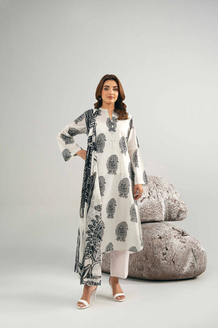 2 Piece - Digital Printed Suit - 42502010 for Women - Unstitched Collection | Nishat | Shop Online