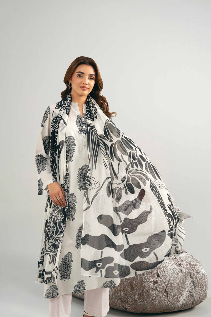 2 Piece - Digital Printed Suit - 42502010 for Women - Unstitched Collection | Nishat | Shop Online