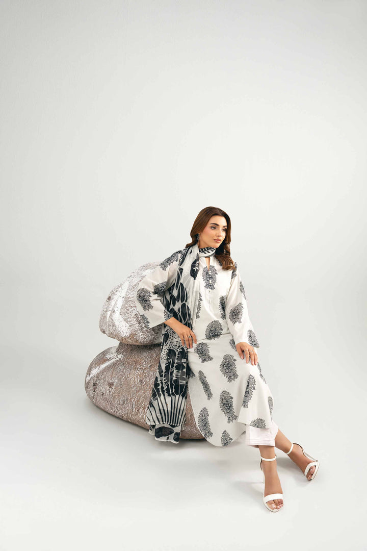 2 Piece - Digital Printed Suit - 42502010 for Women - Unstitched Collection | Nishat | Shop Online