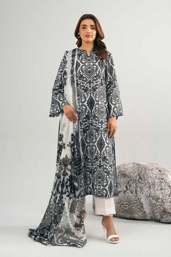2 Piece - Digital Printed Suit - 42502011 for Women - Unstitched Collection | Nishat | Shop Online