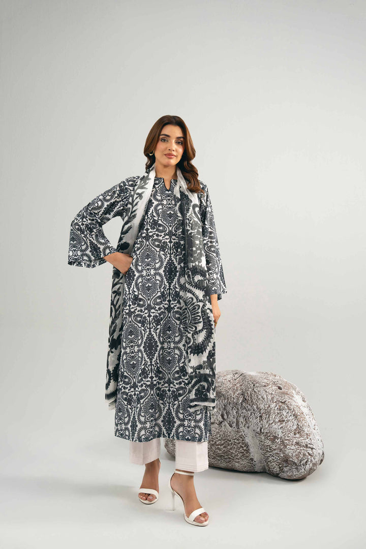 2 Piece - Digital Printed Suit - 42502011 for Women - Unstitched Collection | Nishat | Shop Online