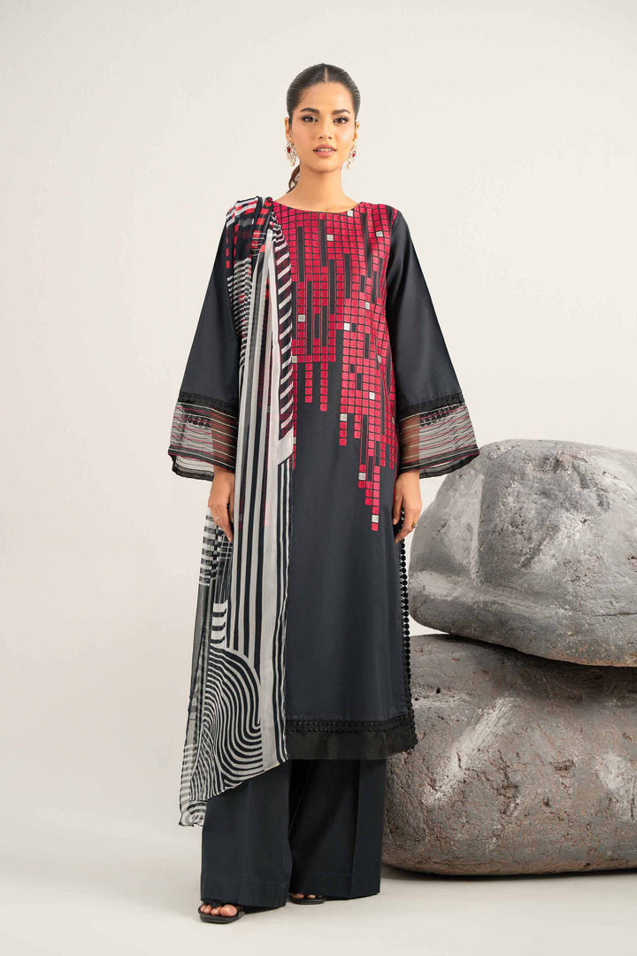3 Piece - Dyed Printed Embroidered Suit - 42502026 for Women - Unstitched Collection | Nishat | Shop Online