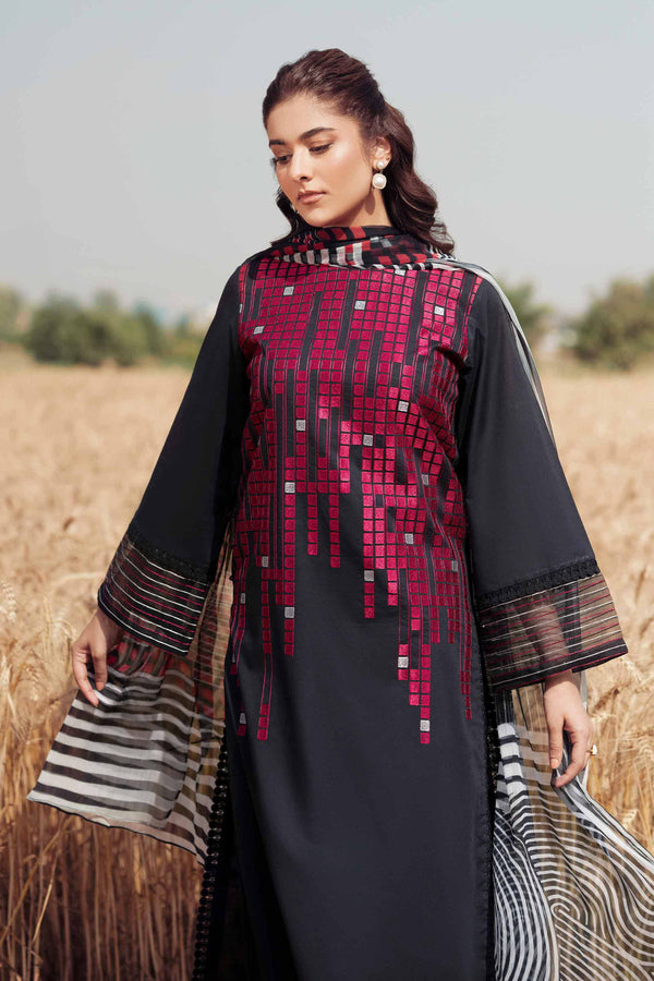 3 Piece - Dyed Printed Embroidered Suit - 42502026 for Women - Unstitched Collection | Nishat | Shop Online