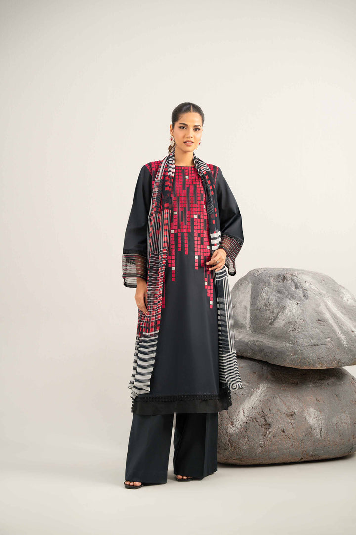 3 Piece - Dyed Printed Embroidered Suit - 42502026 for Women - Unstitched Collection | Nishat | Shop Online
