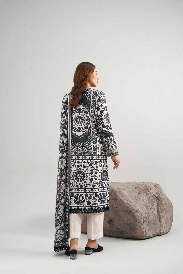 3 Piece - Digital Printed Embroidered Suit - 42502036 for Women - Unstitched Collection | Nishat | Shop Online