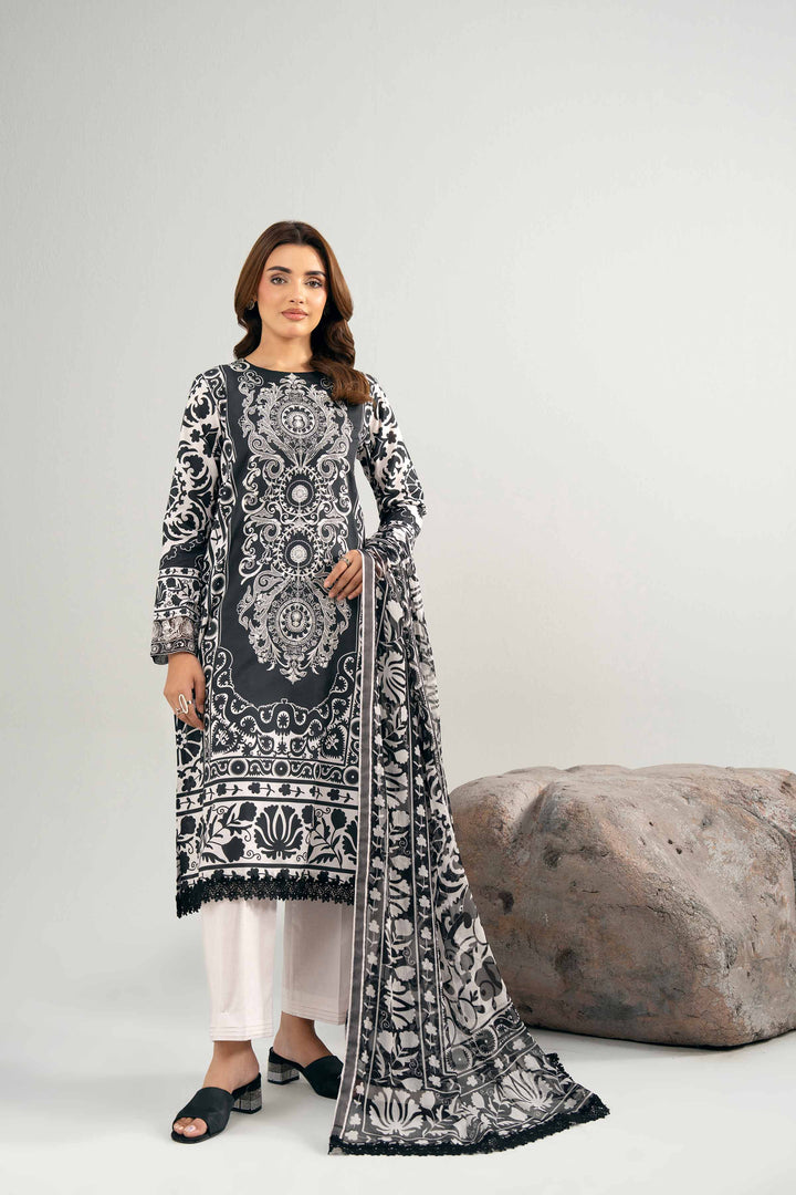 3 Piece - Digital Printed Embroidered Suit - 42502036 for Women - Unstitched Collection | Nishat | Shop Online