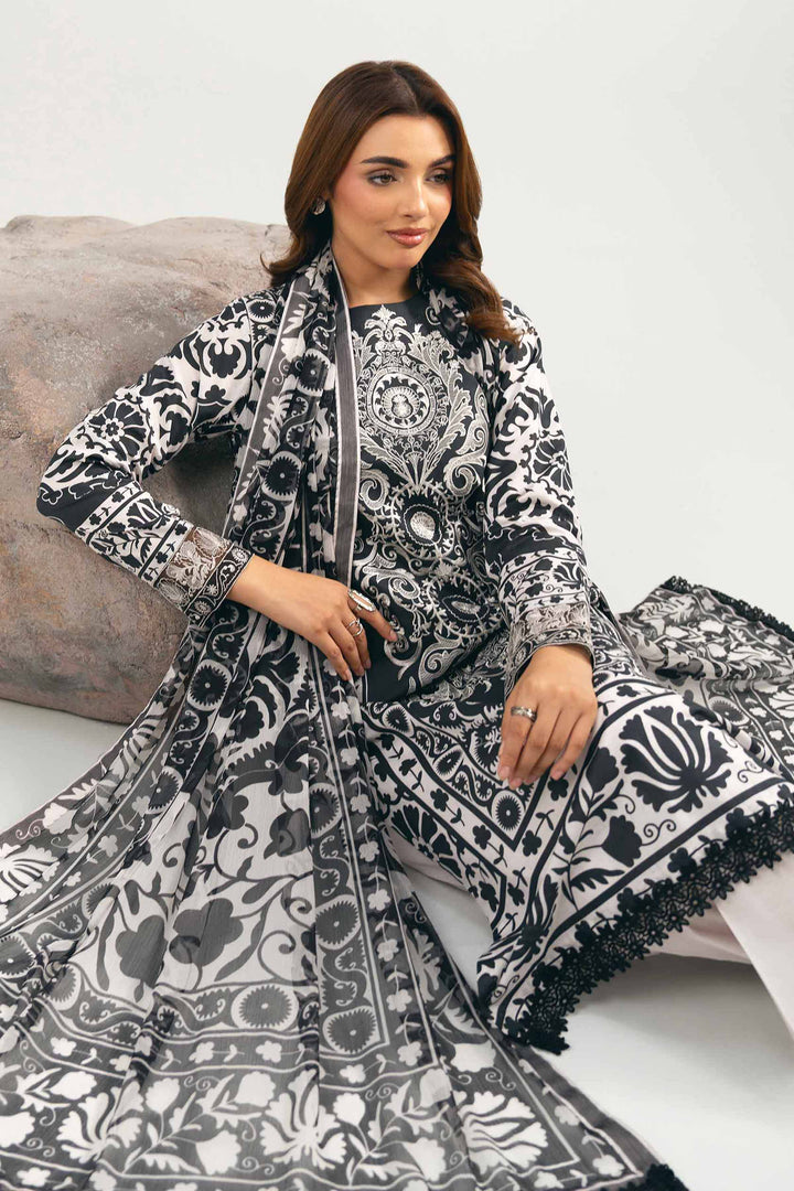 3 Piece - Digital Printed Embroidered Suit - 42502036 for Women - Unstitched Collection | Nishat | Shop Online