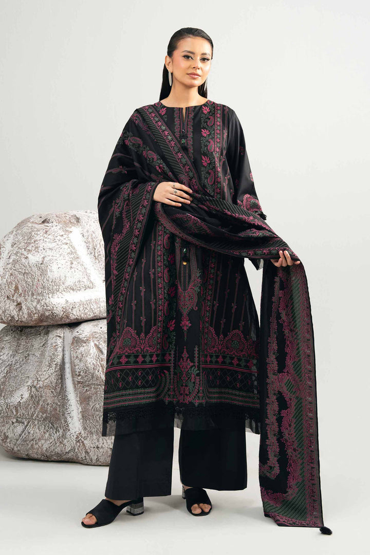 3 Piece - Dyed Jacquard Suit - 42502041 for Women - Unstitched Collection | Nishat | Shop Online