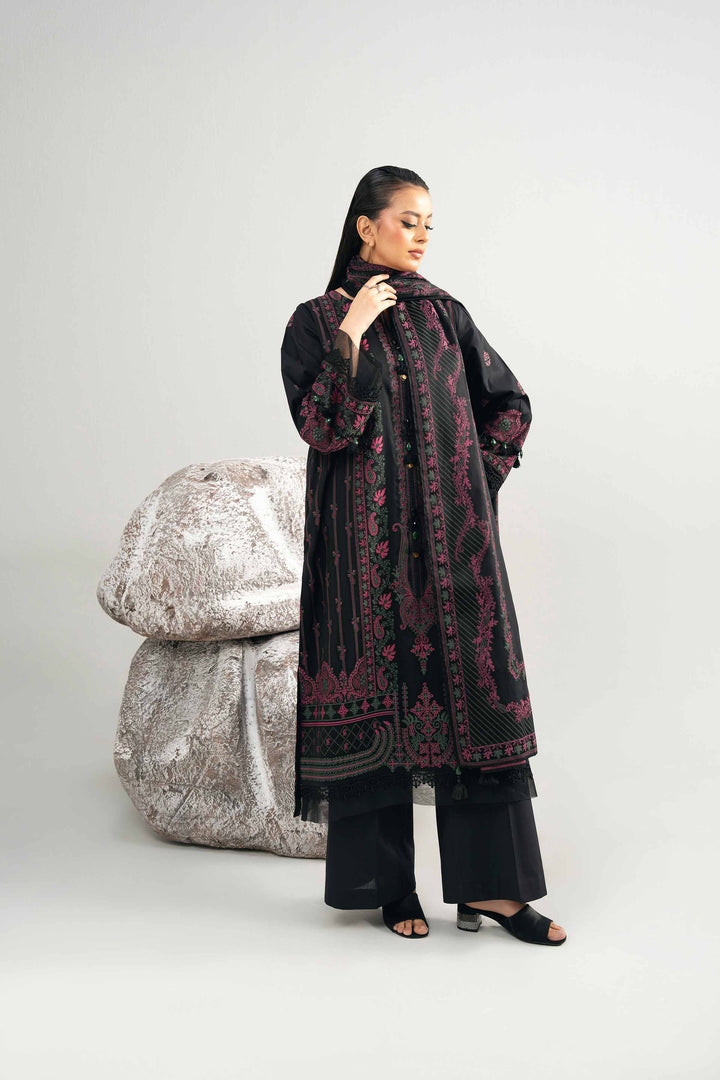3 Piece - Dyed Jacquard Suit - 42502041 for Women - Unstitched Collection | Nishat | Shop Online
