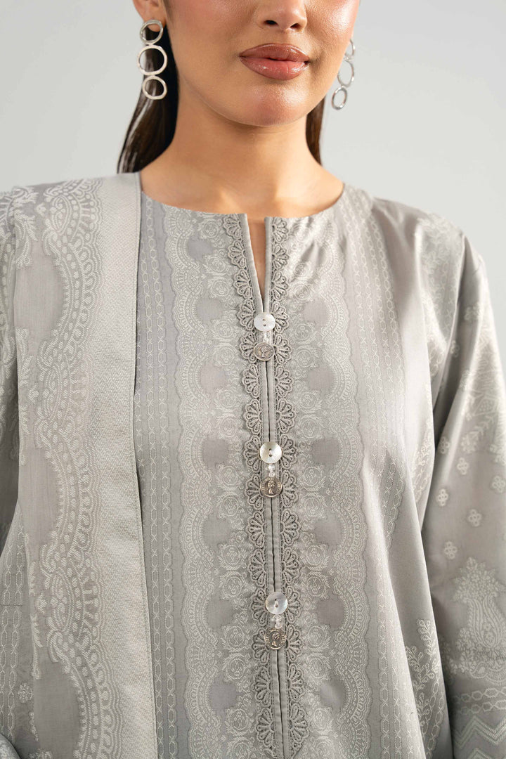 3 Piece - Dyed Jacquard Suit - 42502043 for Women - Unstitched Collection | Nishat | Shop Online