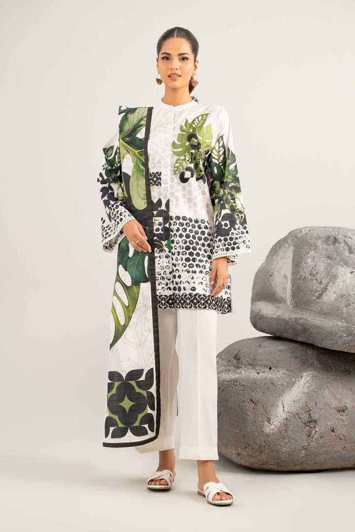 3 Piece - Digital Printed Embroidered Suit - 42502051 for Women - Unstitched Collection | Nishat | Shop Online