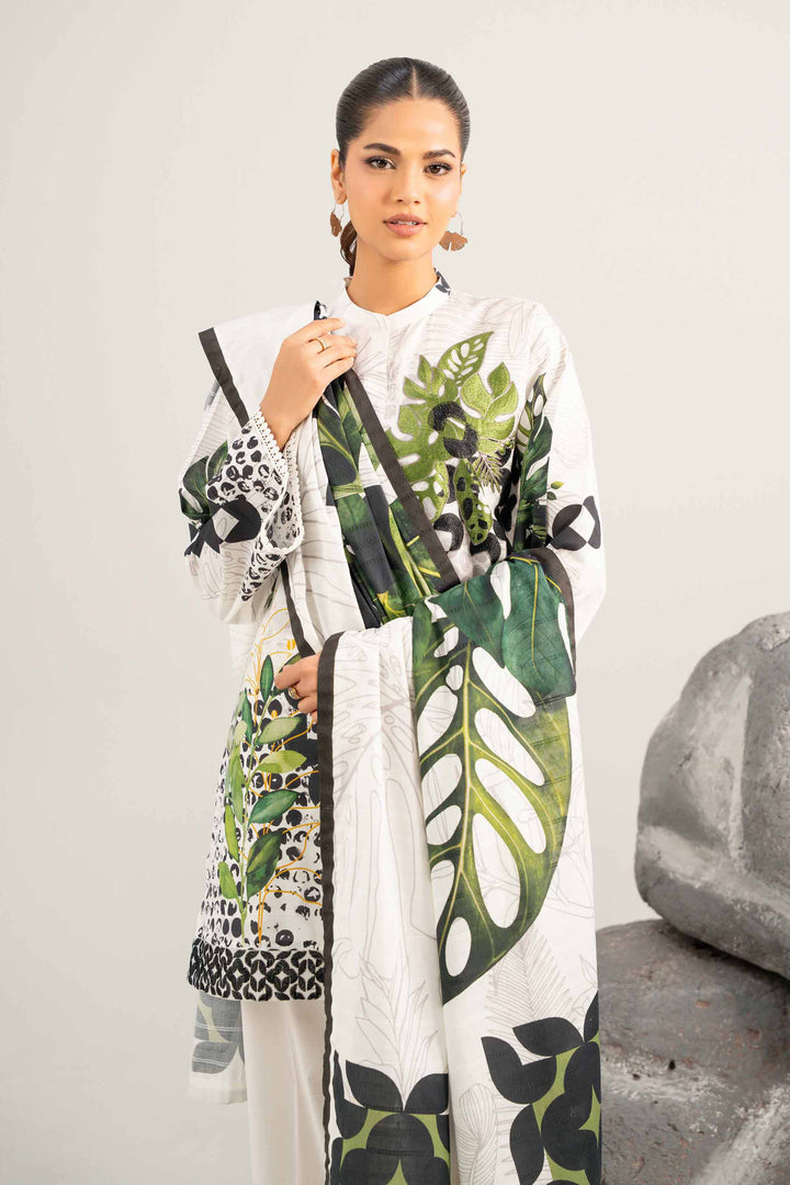 3 Piece - Digital Printed Embroidered Suit - 42502051 for Women - Unstitched Collection | Nishat | Shop Online