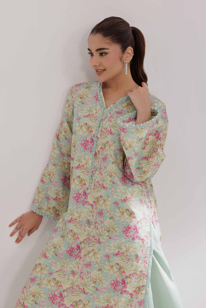 2 Piece - Printed Suit - 42502062 for Women - Unstitched Collection | Nishat | Shop Online