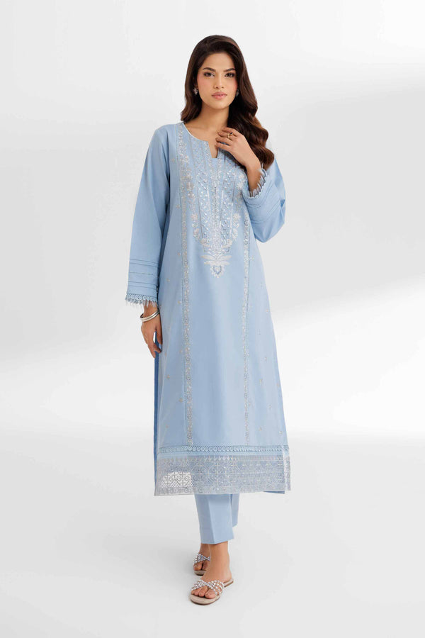 2 Piece - Dyed Embroidered Suit - 42502064 for Women - Unstitched Collection | Nishat | Shop Online