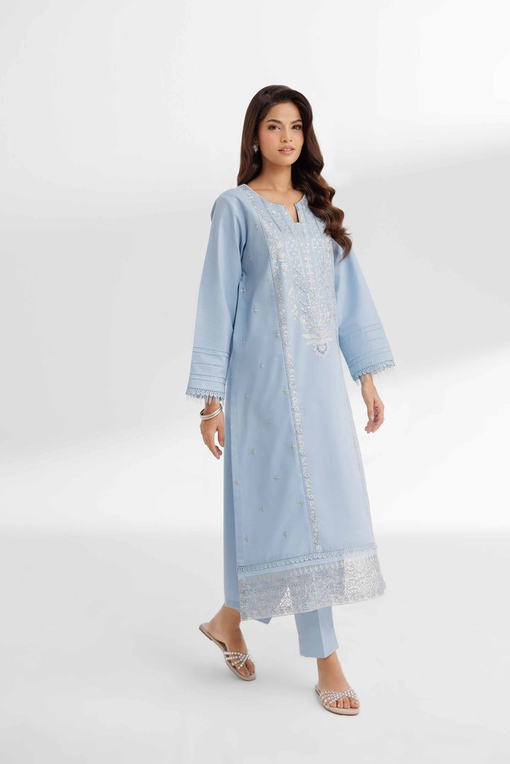 2 Piece - Dyed Embroidered Suit - 42502064 for Women - Unstitched Collection | Nishat | Shop Online
