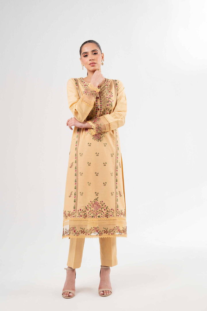 2 Piece - Dyed Embroidered Suit - 42502066 for Women - Unstitched Collection | Nishat | Shop Online