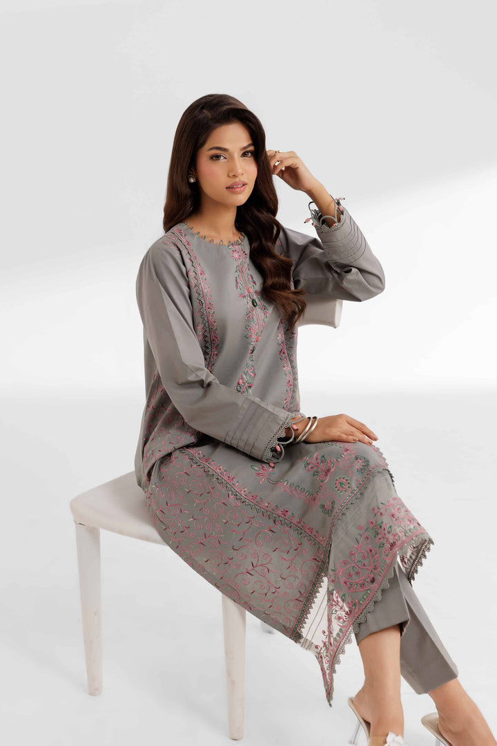 2 Piece - Dyed Embroidered Suit - 42502068 for Women - Unstitched Collection | Nishat | Shop Online