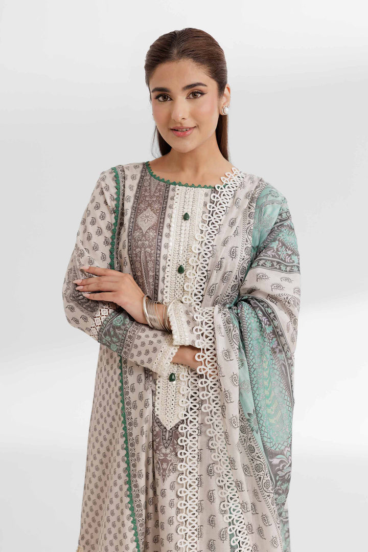 3 Piece - Digital Printed Suit - 42502084 for Women - Unstitched Collection | Nishat | Shop Online