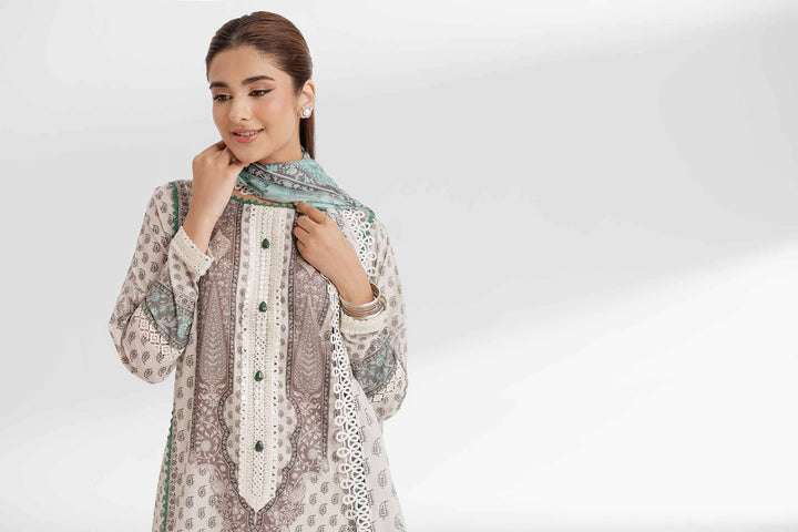3 Piece - Digital Printed Suit - 42502084 for Women - Unstitched Collection | Nishat | Shop Online