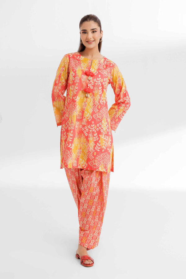 2 Piece - Printed Suit - 42502171 for Women - Unstitched Collection | Nishat | Shop Online