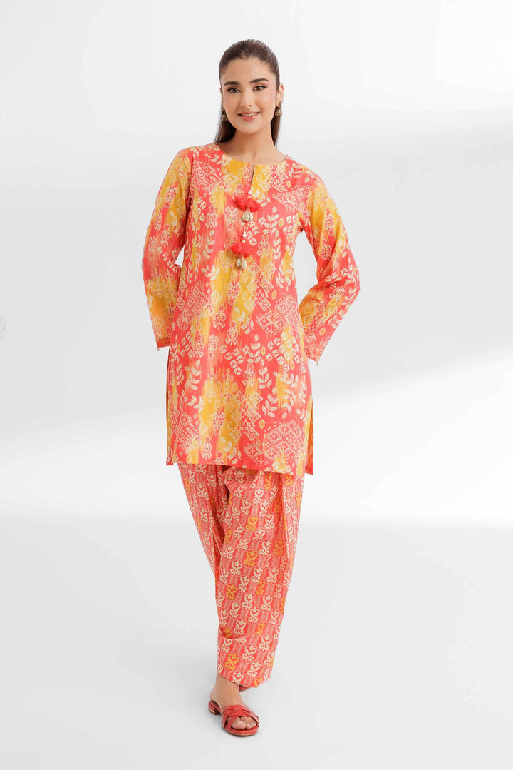 2 Piece - Printed Suit - 42502171 for Women - Unstitched Collection | Nishat | Shop Online