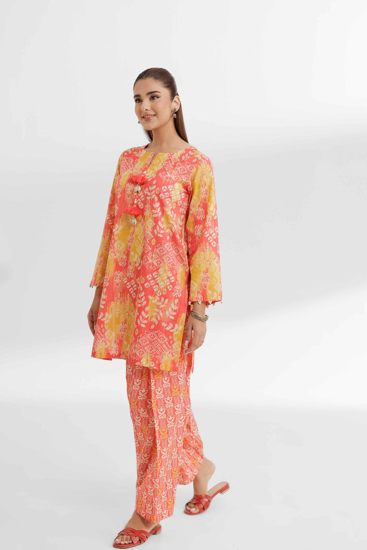 2 Piece - Printed Suit - 42502171 for Women - Unstitched Collection | Nishat | Shop Online