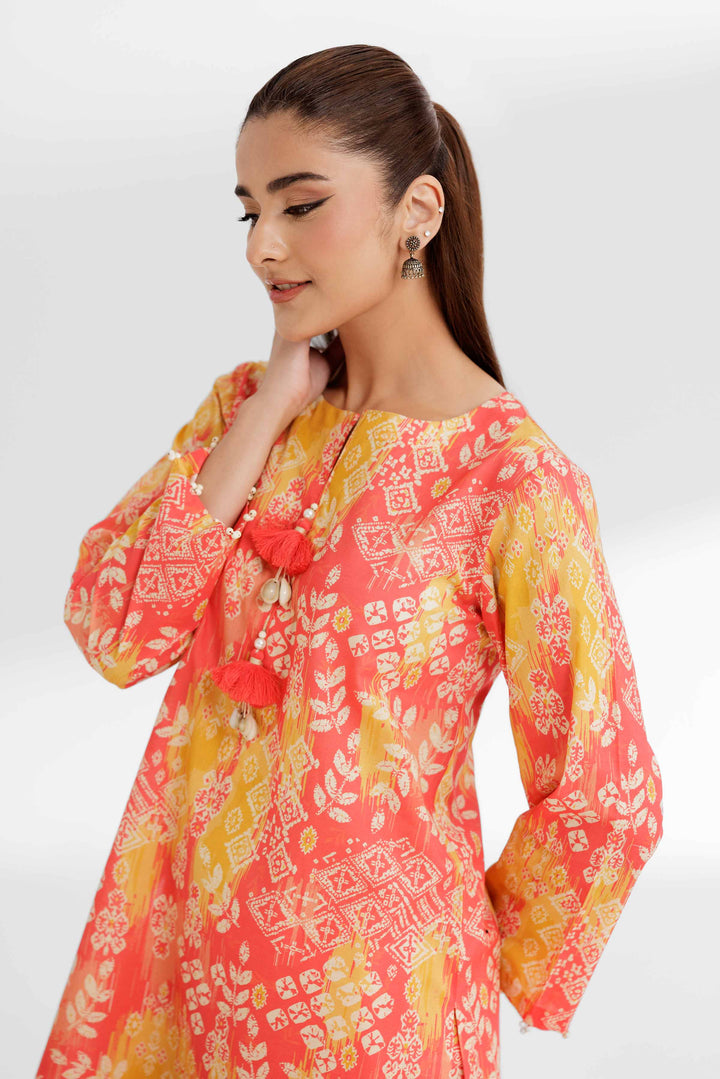 2 Piece - Printed Suit - 42502171 for Women - Unstitched Collection | Nishat | Shop Online
