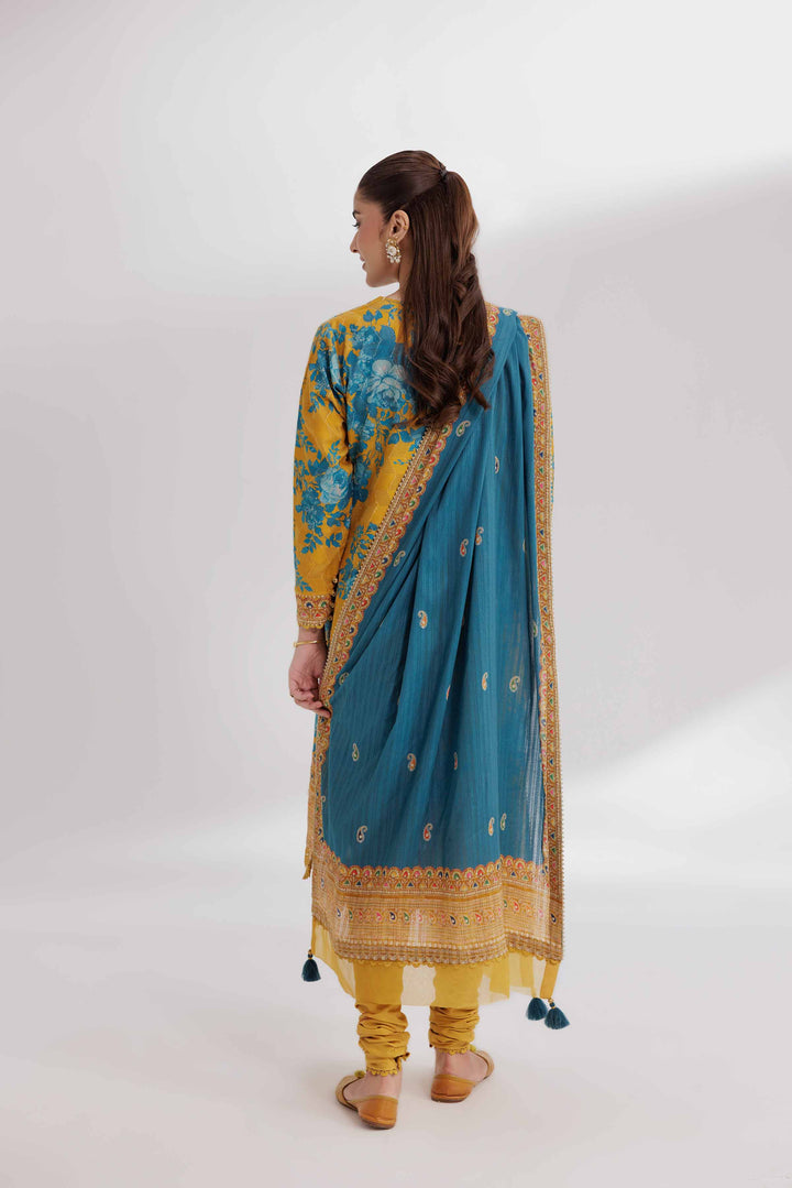 3 Piece - Digital Printed Suit - 42502213 for Women - Unstitched Collection | Nishat | Shop Online