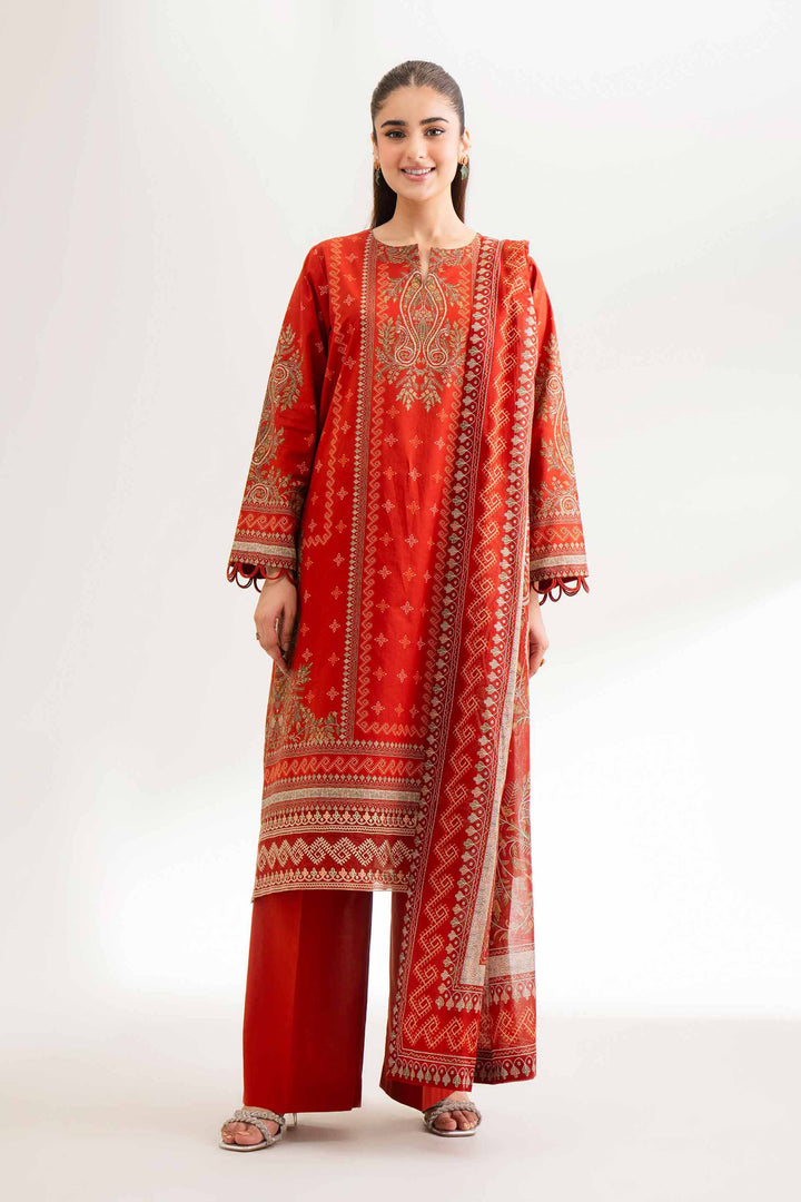 3 Piece - Digital Printed Suit - 42502224 for Women - Unstitched Collection | Nishat | Shop Online