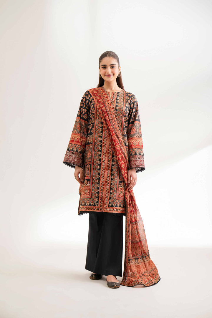 3 Piece - Digital Printed Suit - 42502226 for Women - Unstitched Collection | Nishat | Shop Online